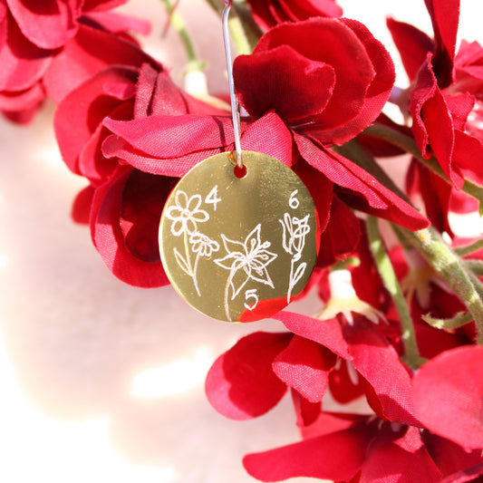 Exemple gravure Avril, Mai, Juin