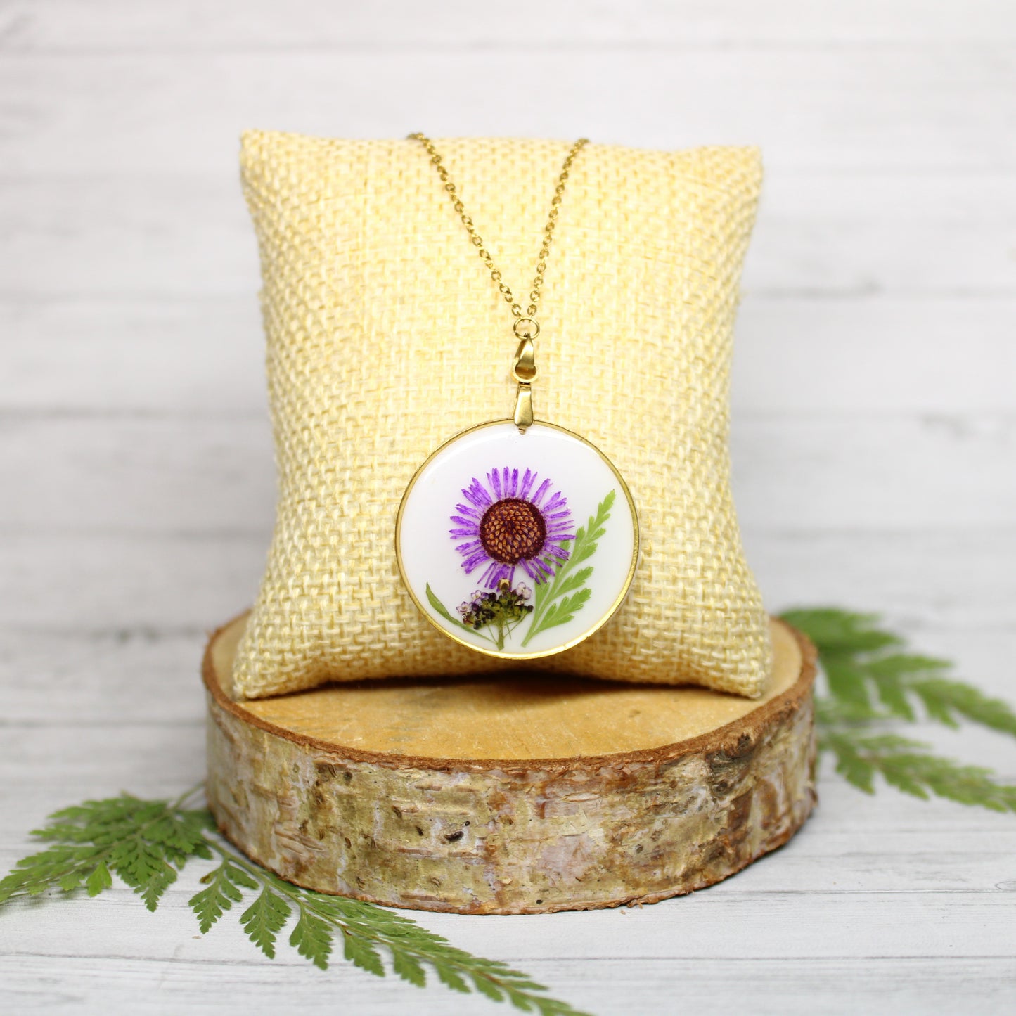 Collier Eléanor Violet