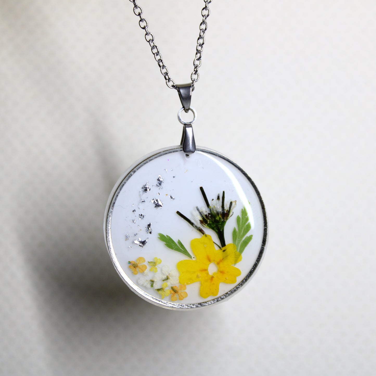 Collier Eléanor Jaune