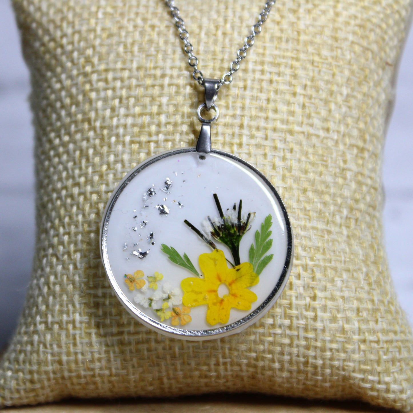 Collier Eléanor Jaune
