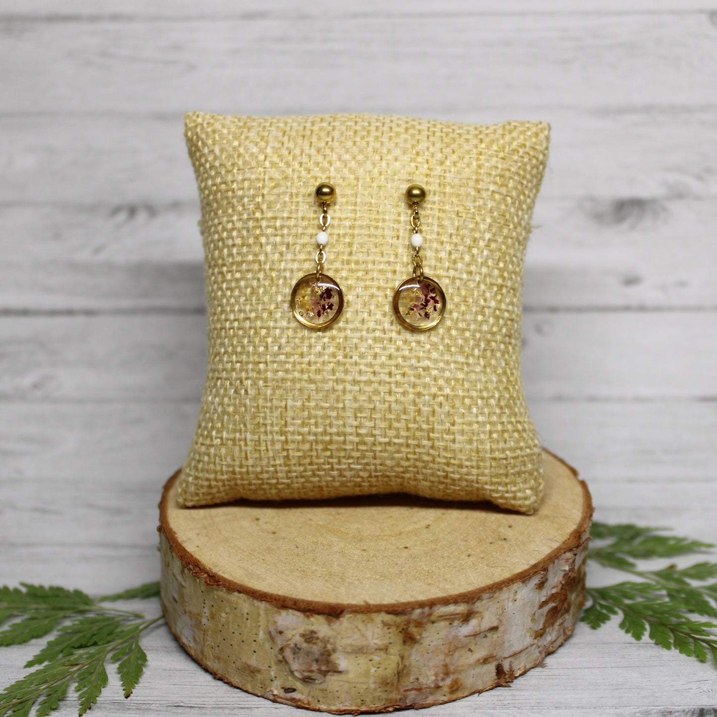 Boucles d'oreilles Juin