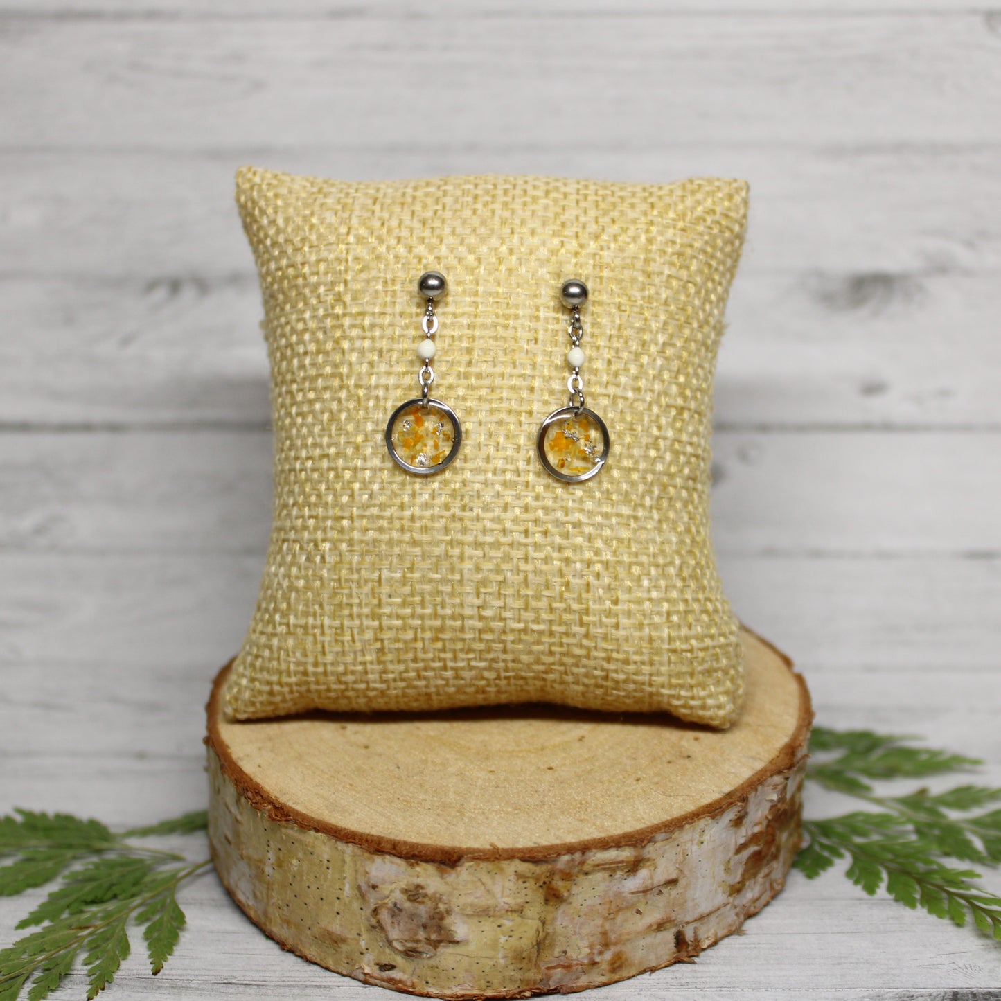 Boucles d'oreilles Octobre