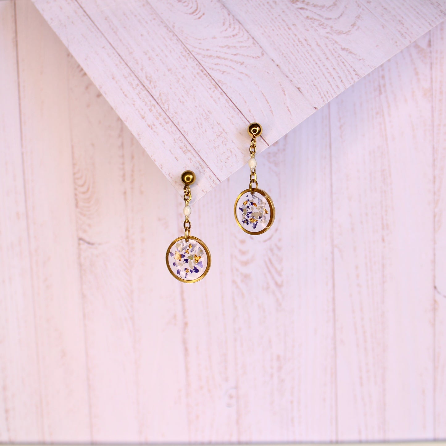 Boucles d'oreilles Février