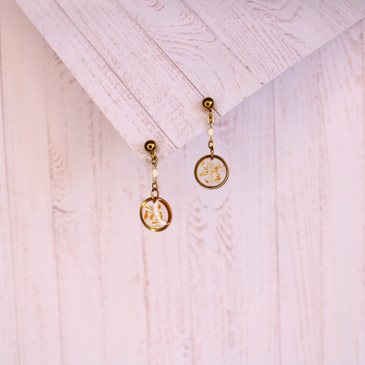 Boucles d'oreilles Août