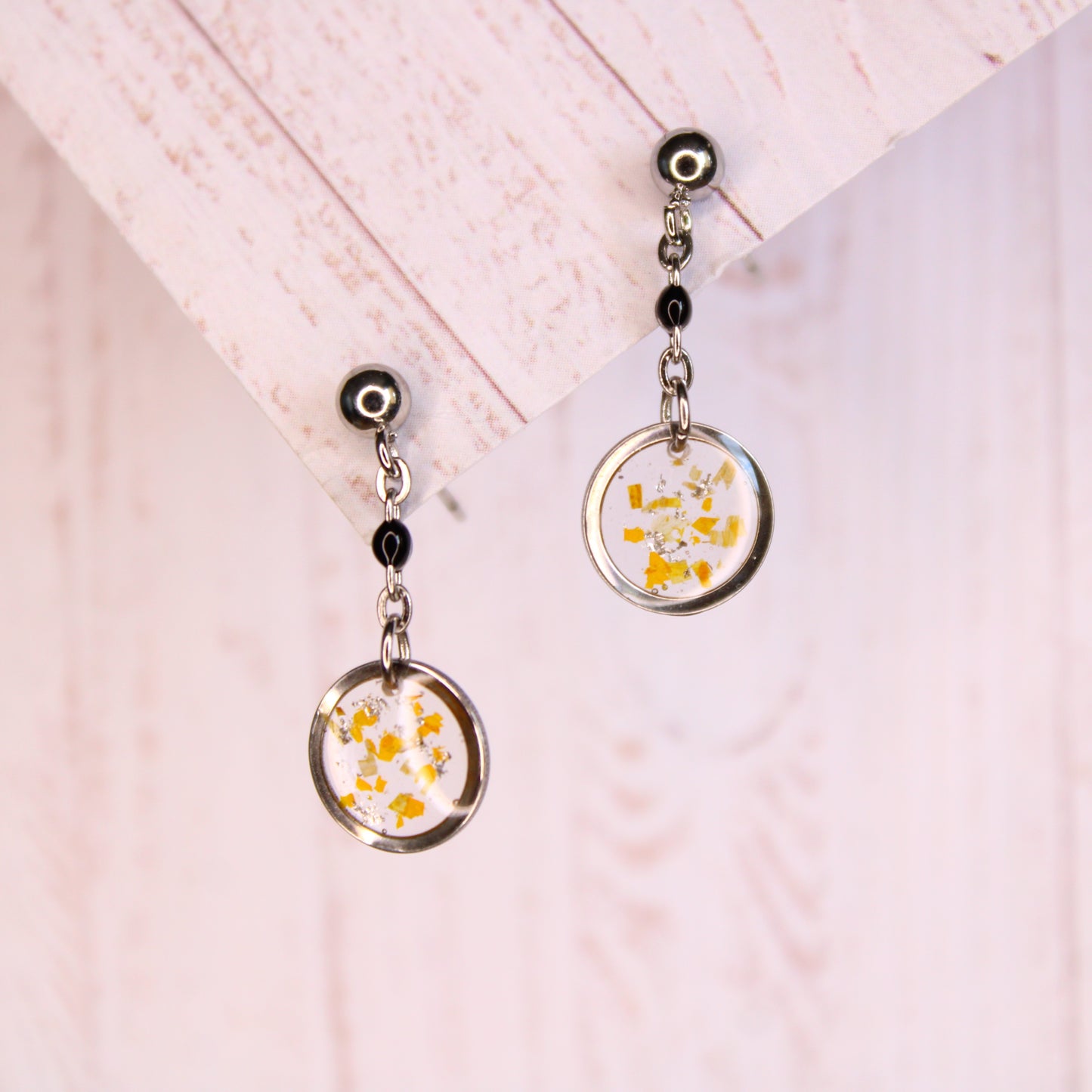 Boucles d'oreilles Octobre