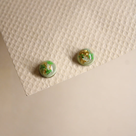 Puces d'oreilles Andromède Vert