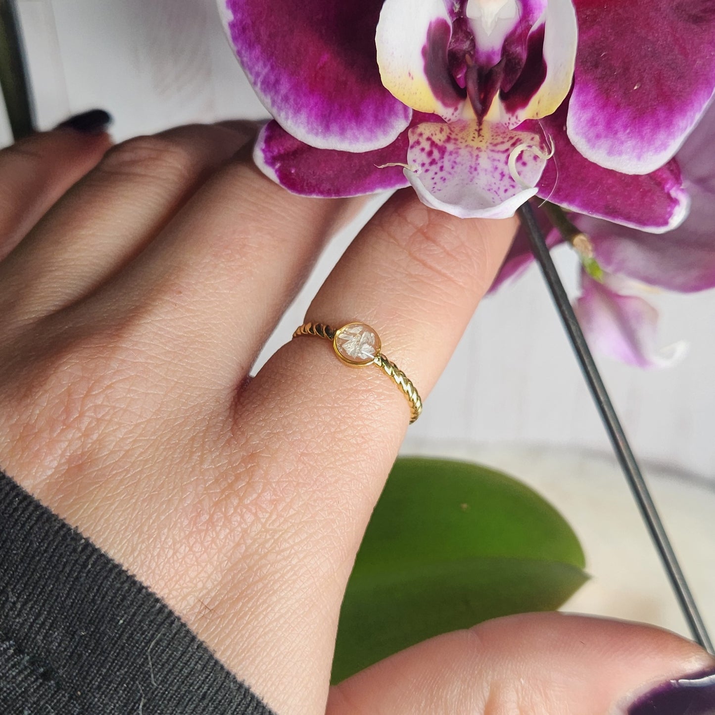 Bague fine Avril