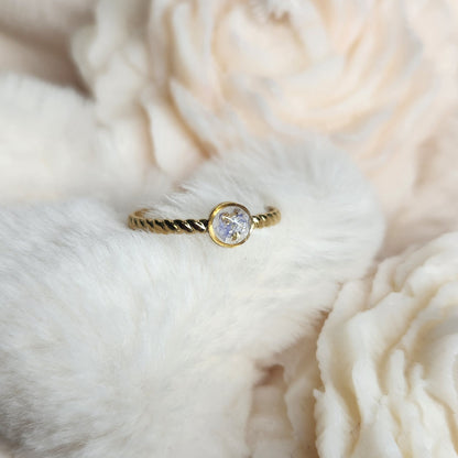 Bague fine Juillet