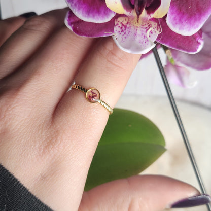 Bague fine Aout