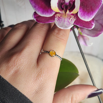 Bague fine Octobre