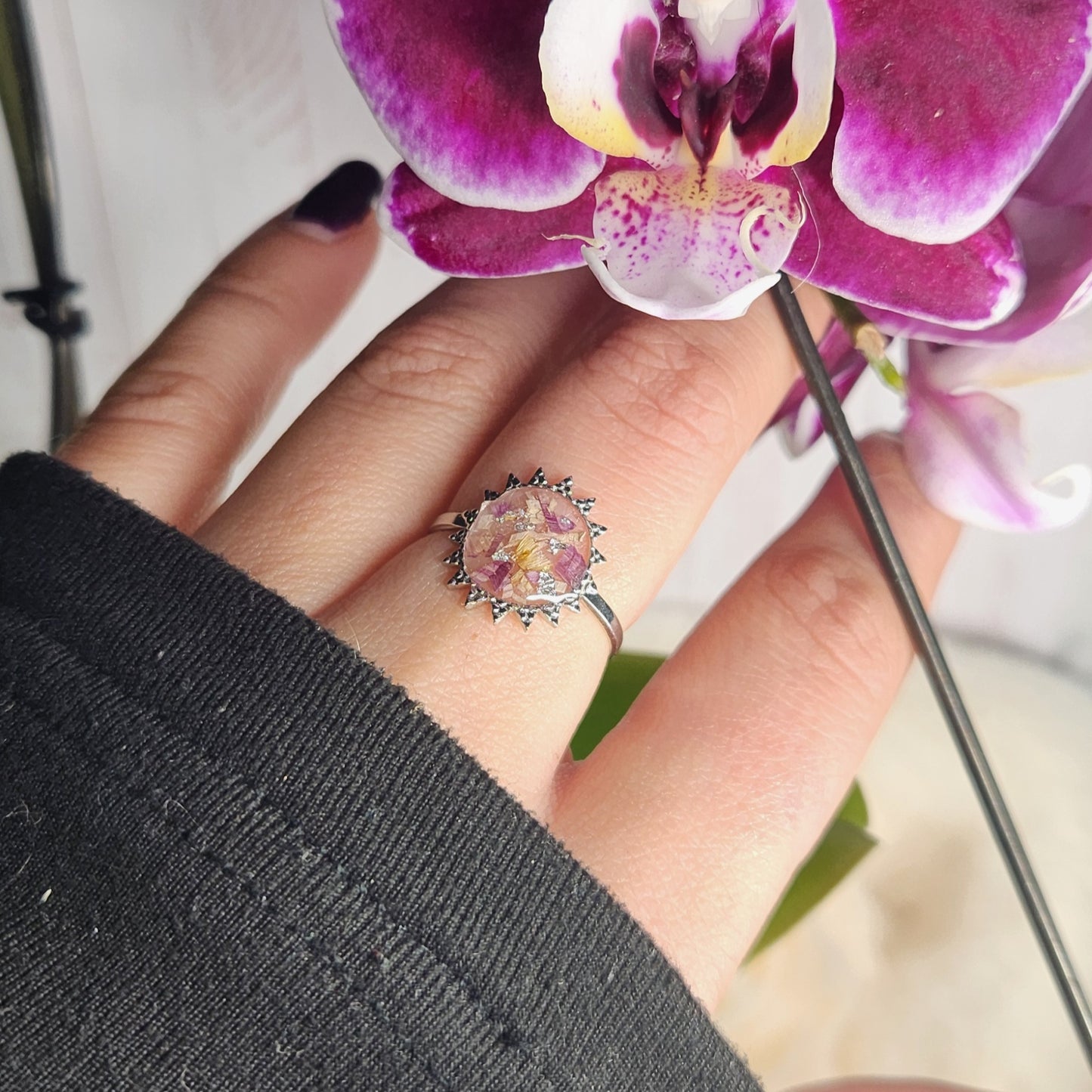Bague Soleil Novembre