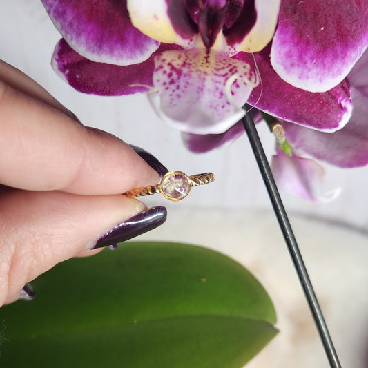 Bague fine Décembre