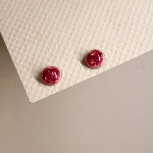 Puces d'oreilles Andromède Rouge