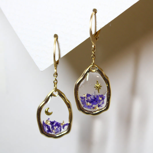 Boucles d'oreilles Sélène