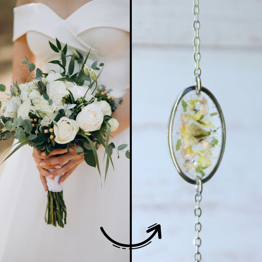 Isis Création - Bracelet Le bouquet de la mariée