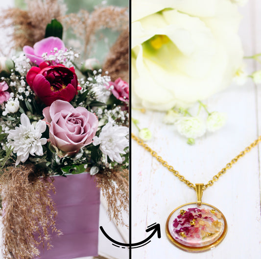Isis Création - Collier Mes fleurs préférées