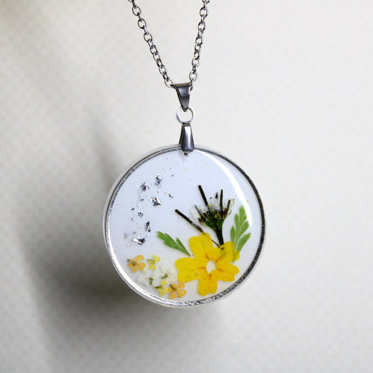 Collier Eléanor Jaune