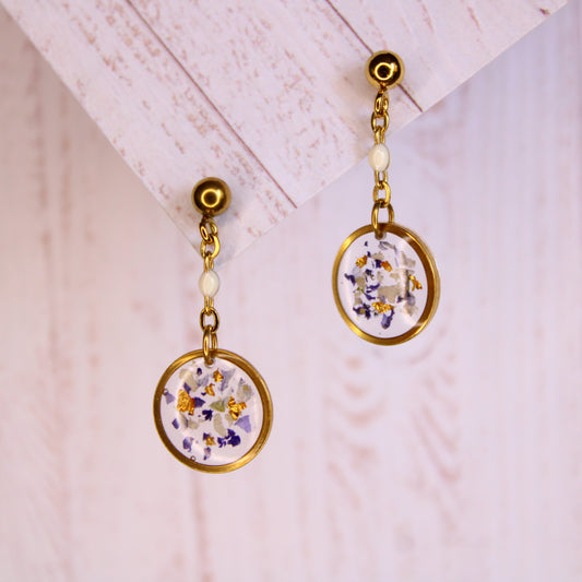 Boucles d'oreilles Février