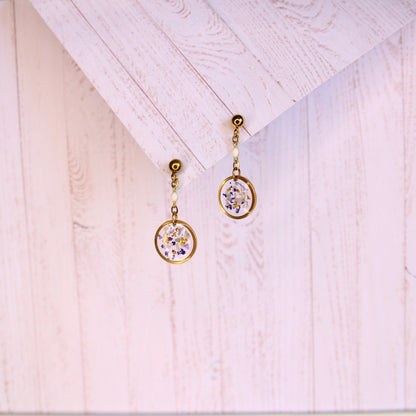 Boucles d'oreilles Février