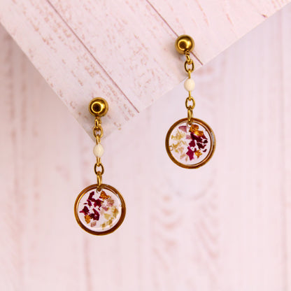 Boucles d'oreilles Juin