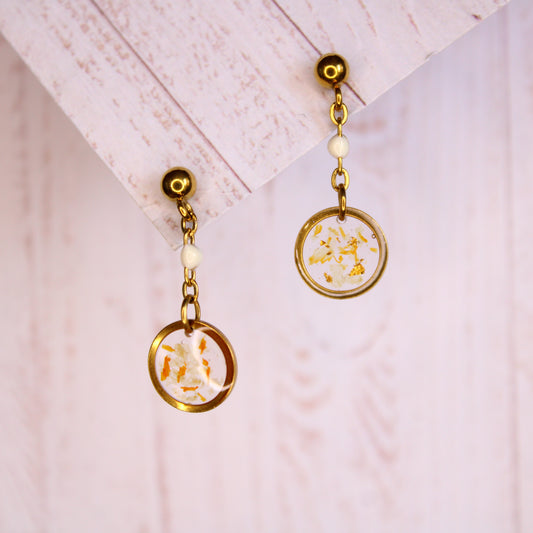 Boucles d'oreilles Août