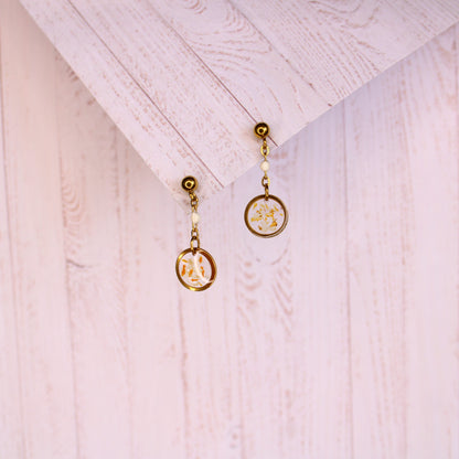Boucles d'oreilles Août