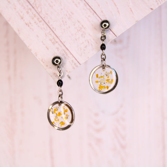 Boucles d'oreilles Octobre
