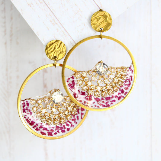 Boucles d'oreilles Hathor